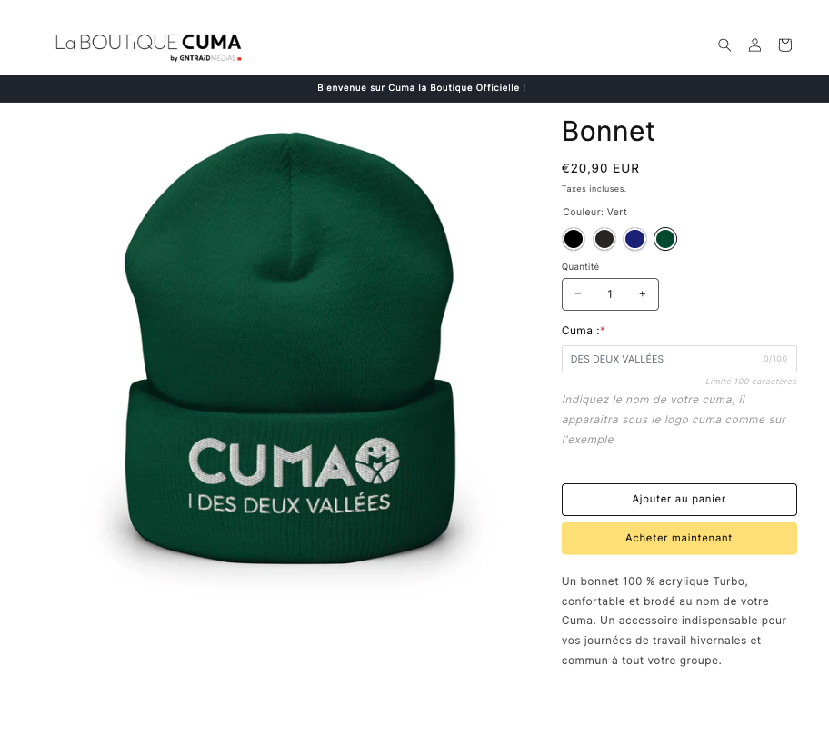 Boutique Entraid Médias